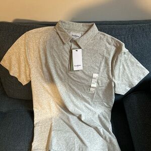 Goodfellow & Co Men's Gray Polo Shirt
